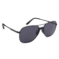 Oxford Force One Black Metal Frame Smoke Lens Sunglasses - Black/Smoke