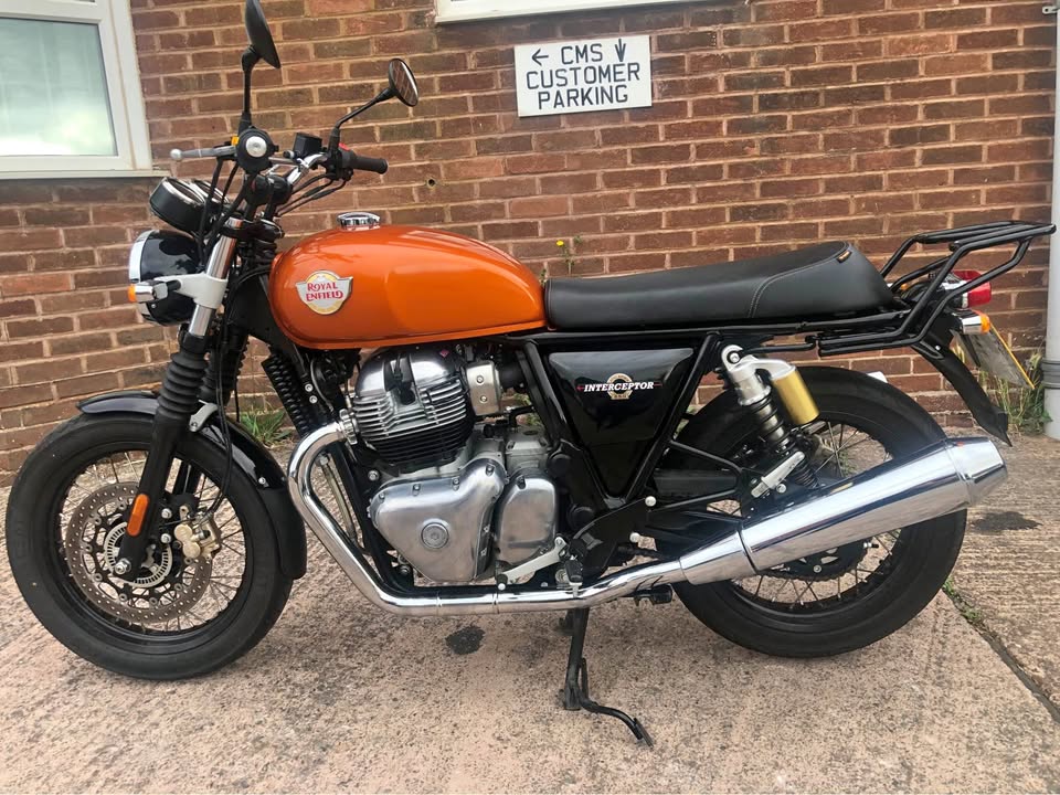[USED] 2024 Royal Enfield Interceptor 650 - Orange