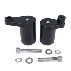 BikeTek Black STP Crash Protector For Yamaha YZF-R6 03-06