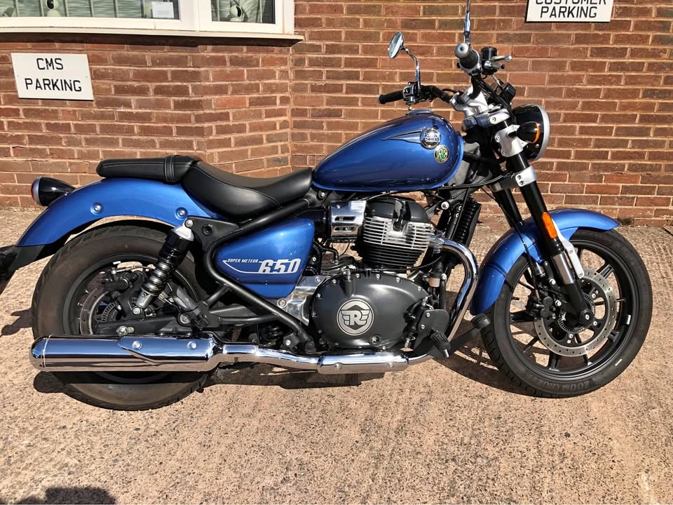 [USED] 2023 Royal Enfield Super Meteor 650 - Blue