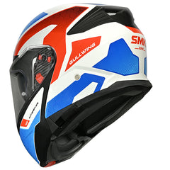 SMK GULLWING V2 SONIC GL153 WHITE RED BLUE FLIP FRONT