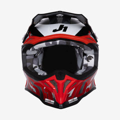 JUST1 J39 THRUSTER RED BLACK WHITE MX HELMET