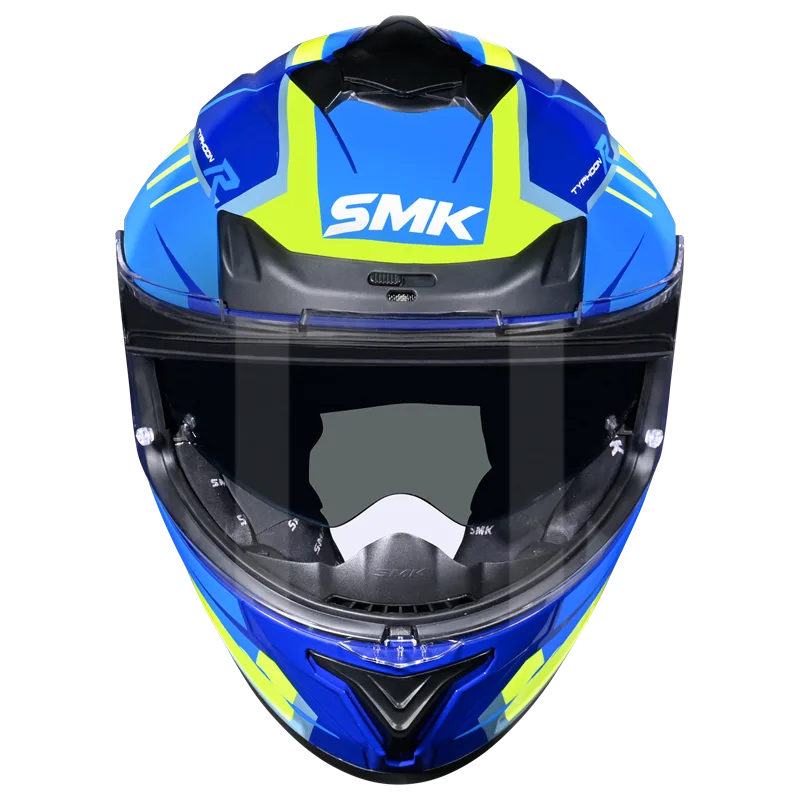 SMK TYPHOON AEROT GL545 GLOSS BLUE YELLOW