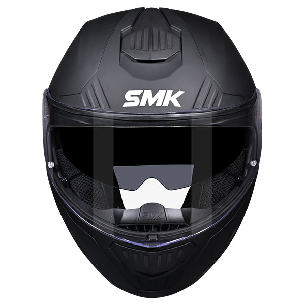 SMK GULLWING V2 SONIC MA200 MATT BLACK FLIP FRONT
