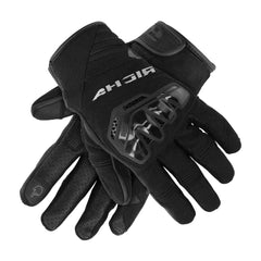 RICHA STRADALE SUMMER GLOVE BLACK BLACK