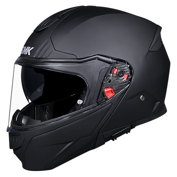 SMK GULLWING V2 SONIC MA200 MATT BLACK FLIP FRONT