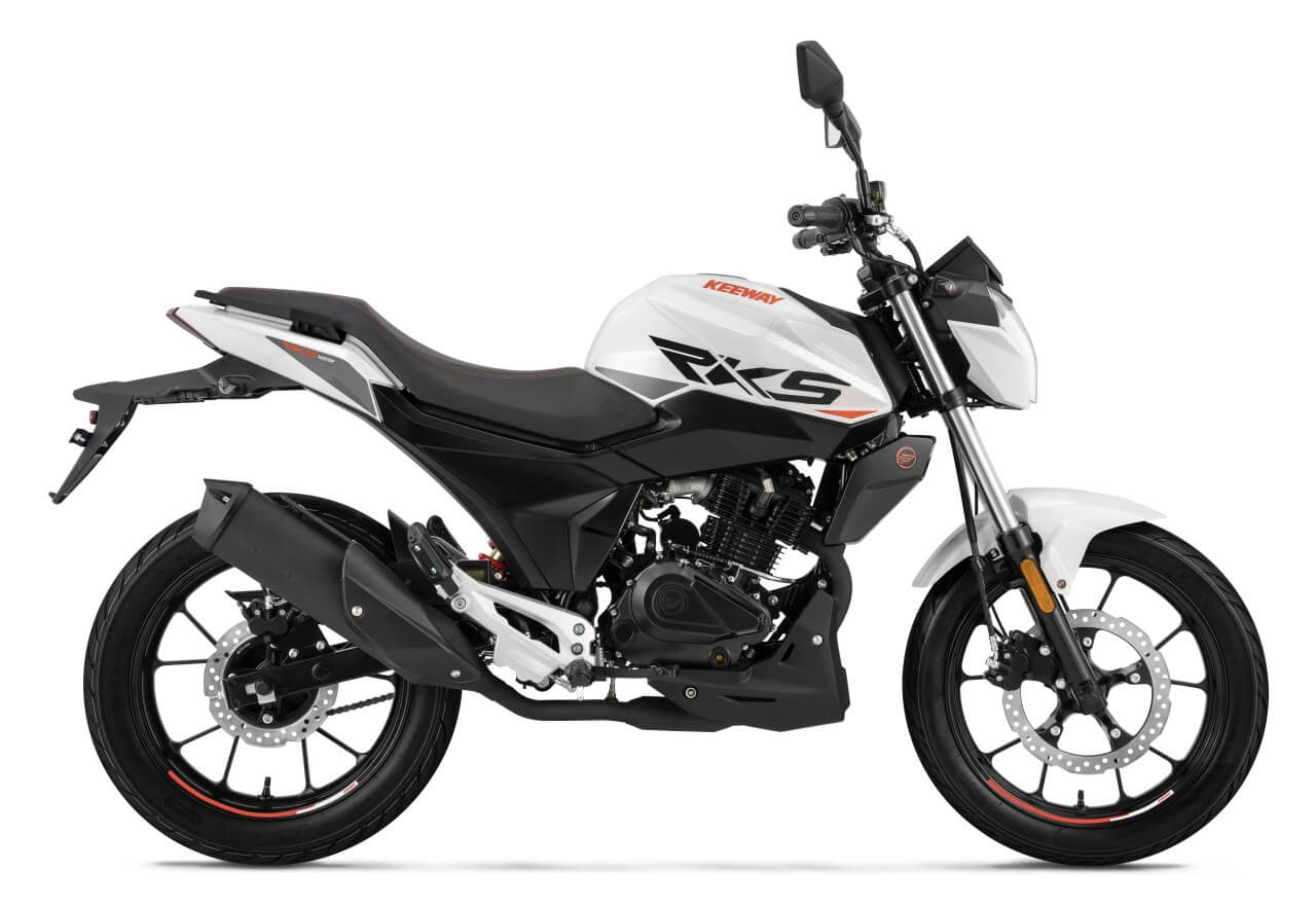2026 Keeway RKS 125cc - White