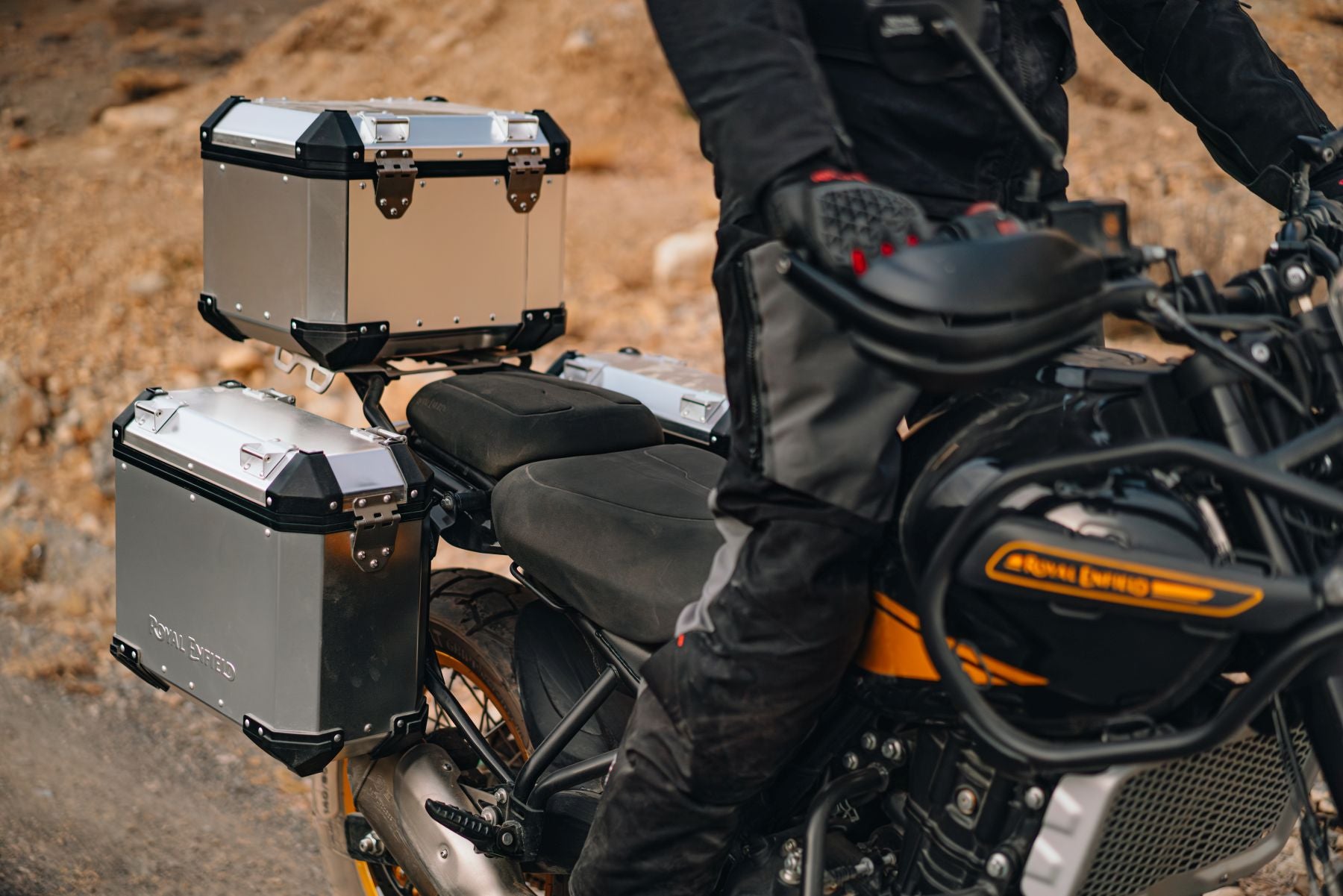 Royal Enfield Adventure Passenger Seat - Black