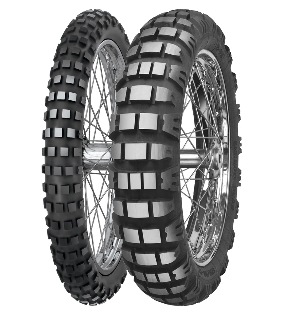 Mitas E09 Front Tubeless Off Road Tyre 110/80 19
