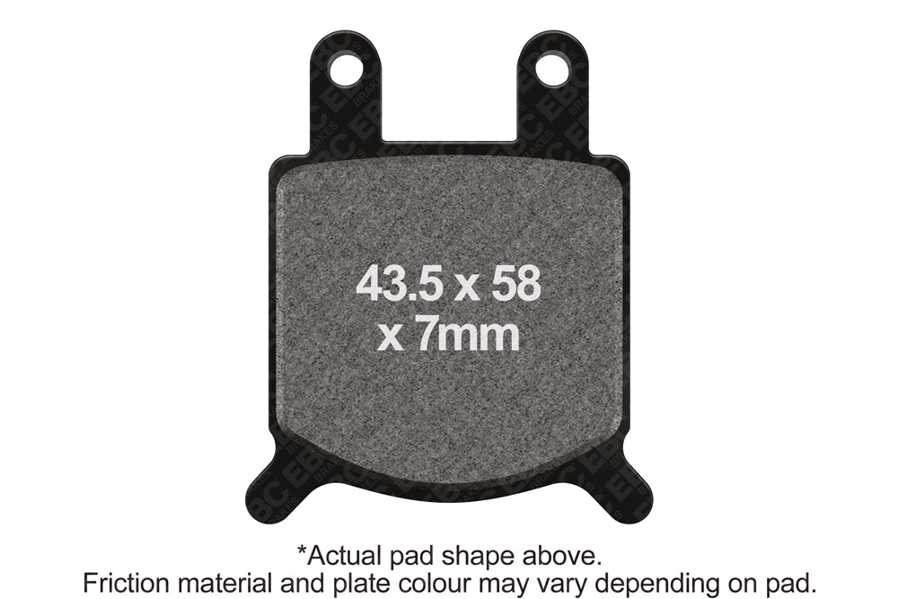 EBC Disc Brake Pads -  FA76