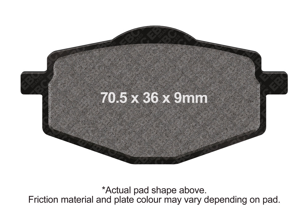 EBC Disc Brake Pads - SFA101