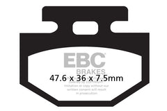 EBC Disc Brake Pads - SFA176