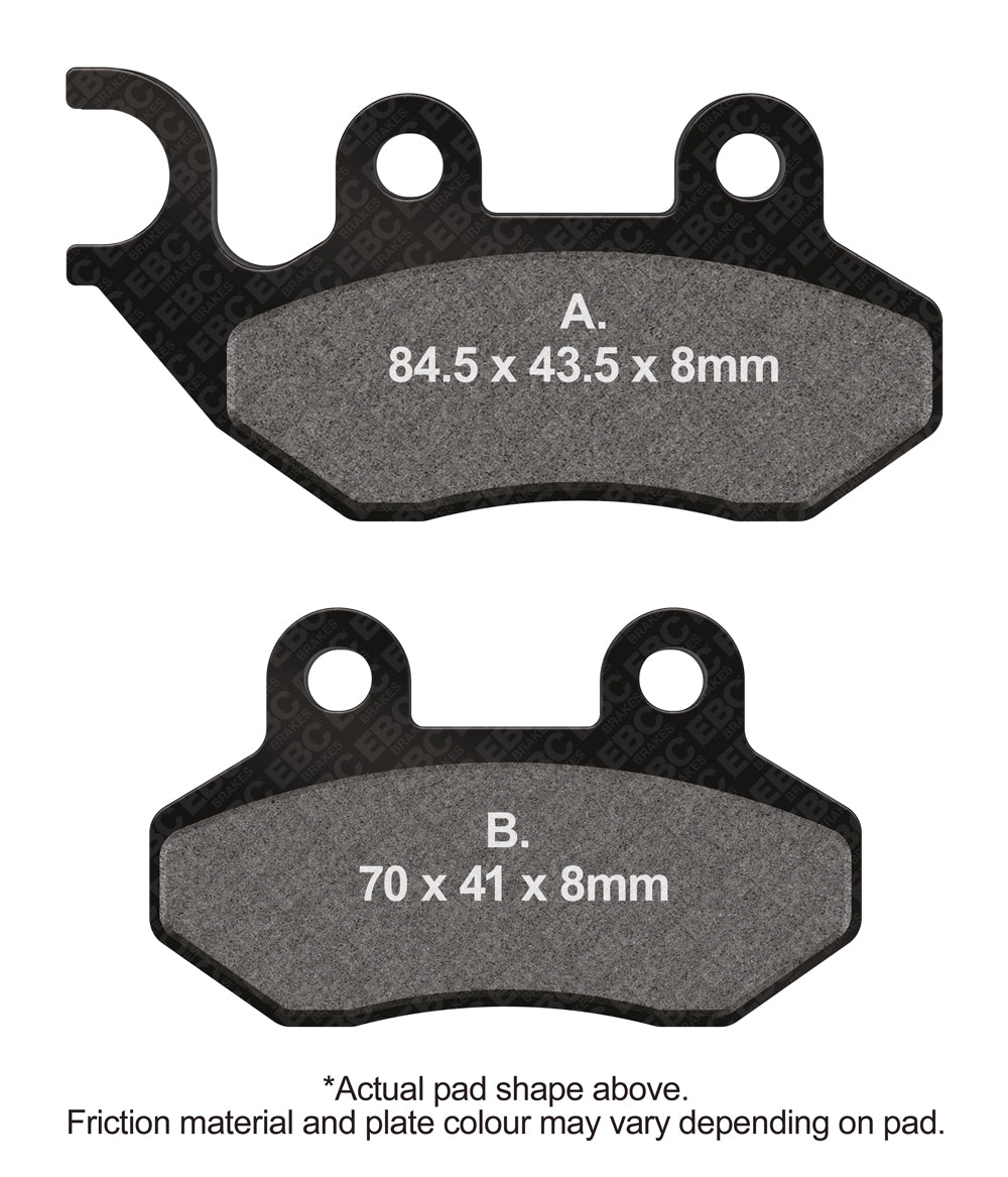 EBC Disc Brake Pads - SFA264