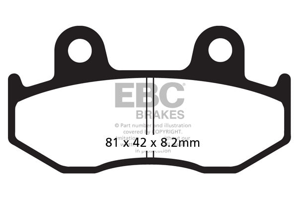 EBC Disc Brake Pads - SFA323/3