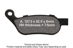 EBC Disc Brake Pads - FA458HH