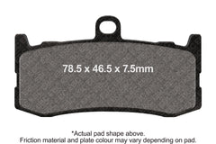EBC Disc Brake Pads - FA491HH