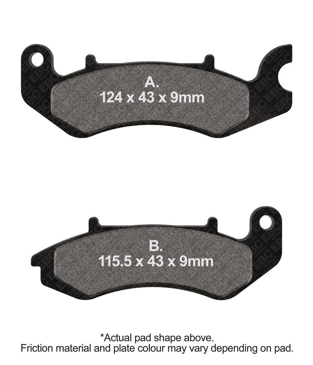 EBC Disc Brake Pads - FA711V