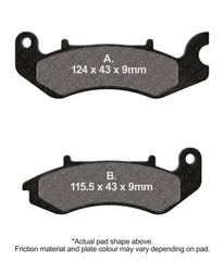 EBC Disc Brake Pads - FA711
