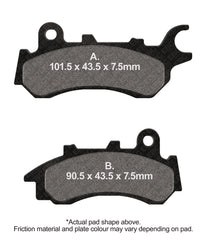 EBC Disc Brake Pads - FA716