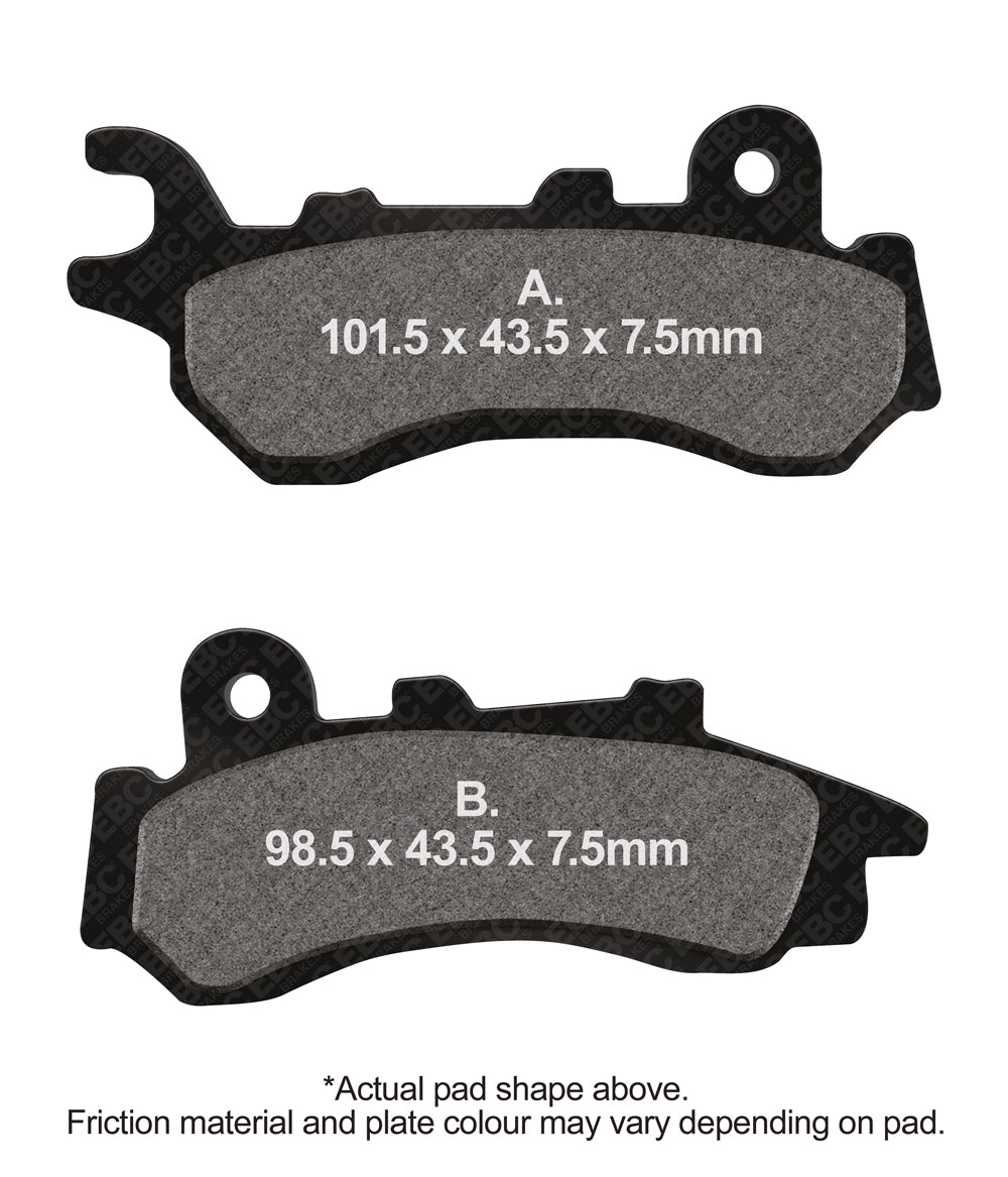EBC Disc Brake Pads - SFA723
