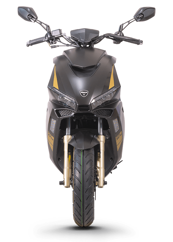 Neco GPX 50 RS Naked - Matt Black / Gold