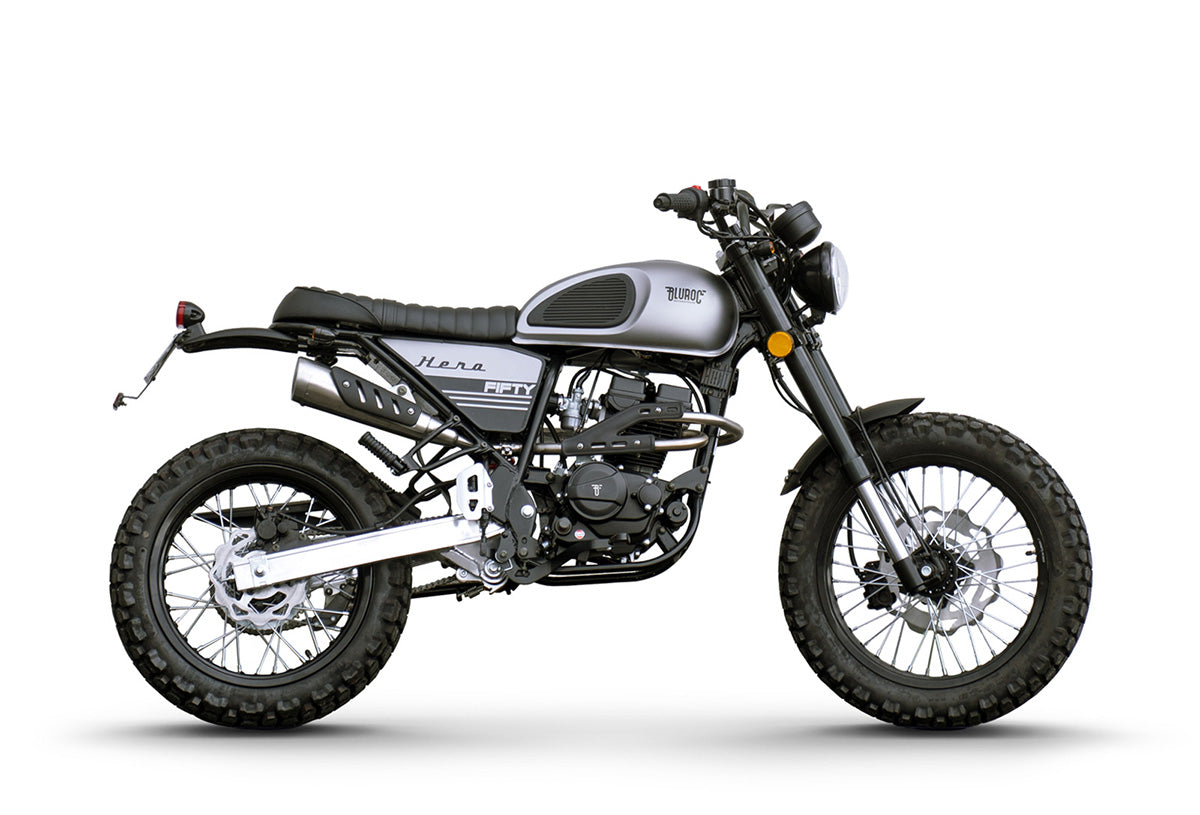 Bluroc Hero 50 - Matt Titanium