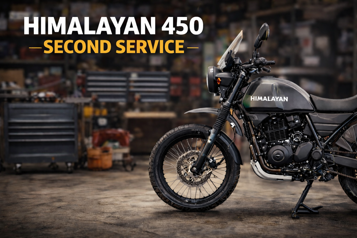 Himalayan 450 - 2nd Service (3000 miles or 6 months)