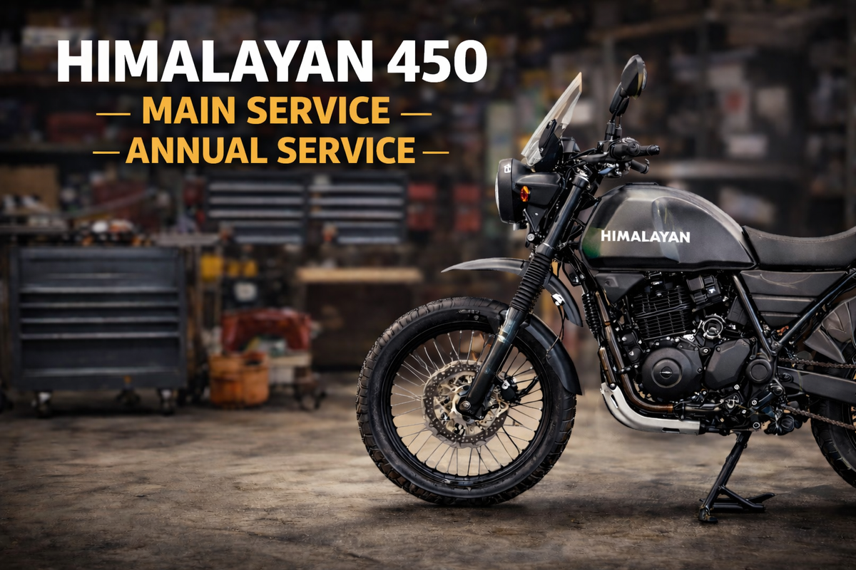 Himalayan 450 - 3rd Service (6000 miles or 12 months)