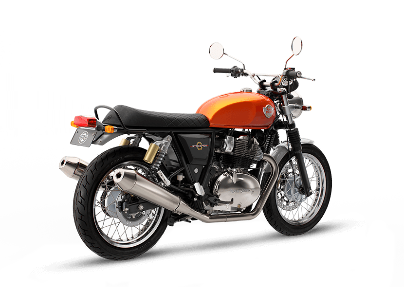 Royal Enfield Interceptor 650cc - Orange Crush