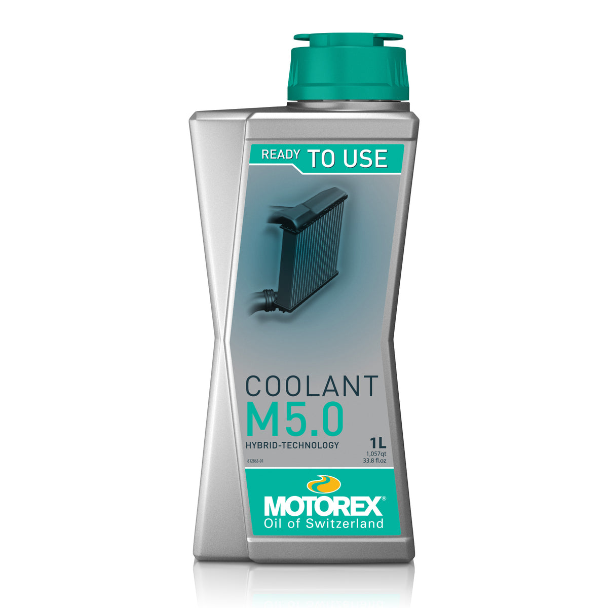 Motorex Coolant M5.0 Hybrid (HOAT) Ready to Use  Turquoise - 1 Litre