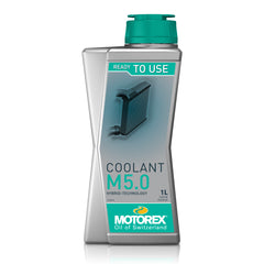 Motorex Coolant M5.0 Hybrid (HOAT) Ready to Use  Turquoise - 1 Litre