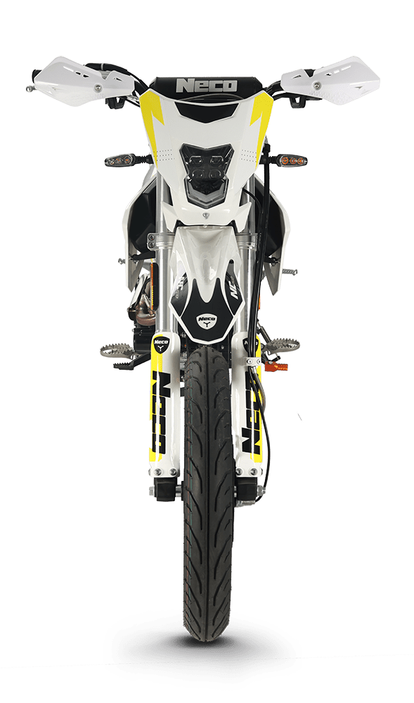 Neco NC50 Supermoto - White / Yellow