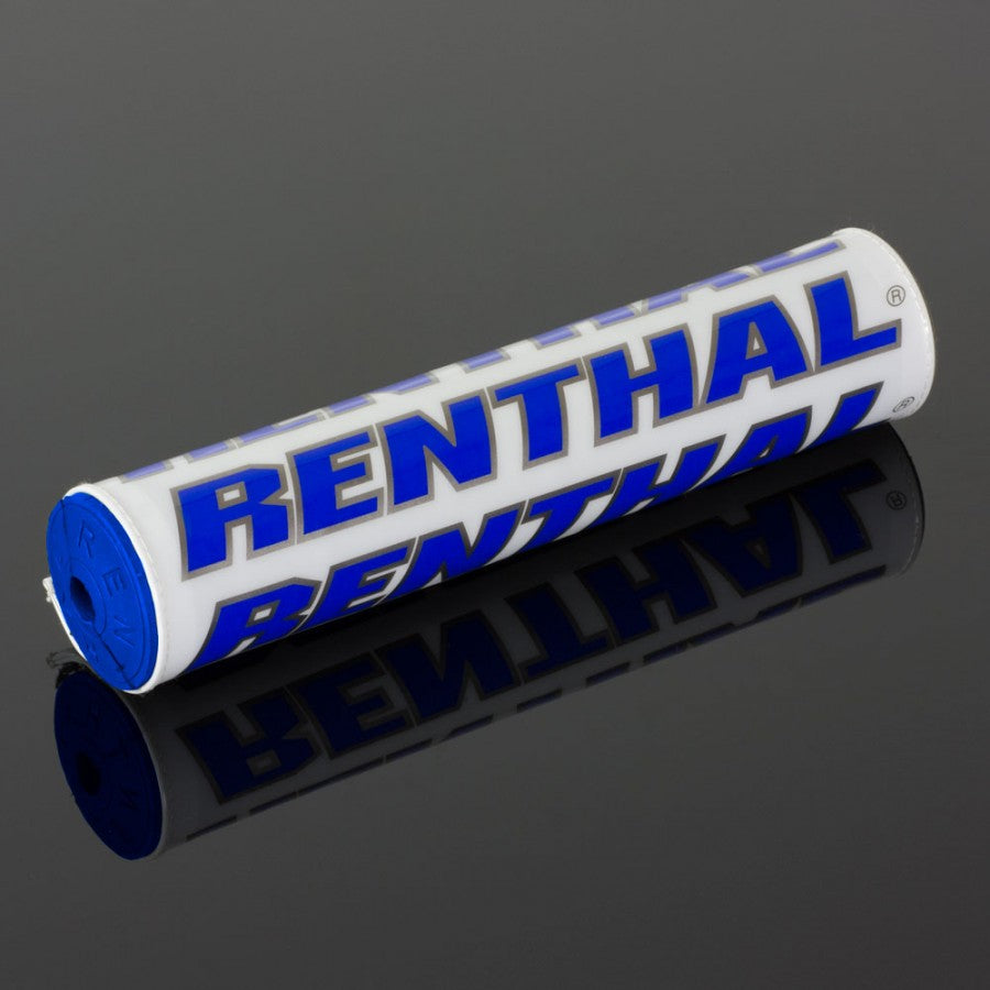 Renthal 10" Bar Pad - White / Blue