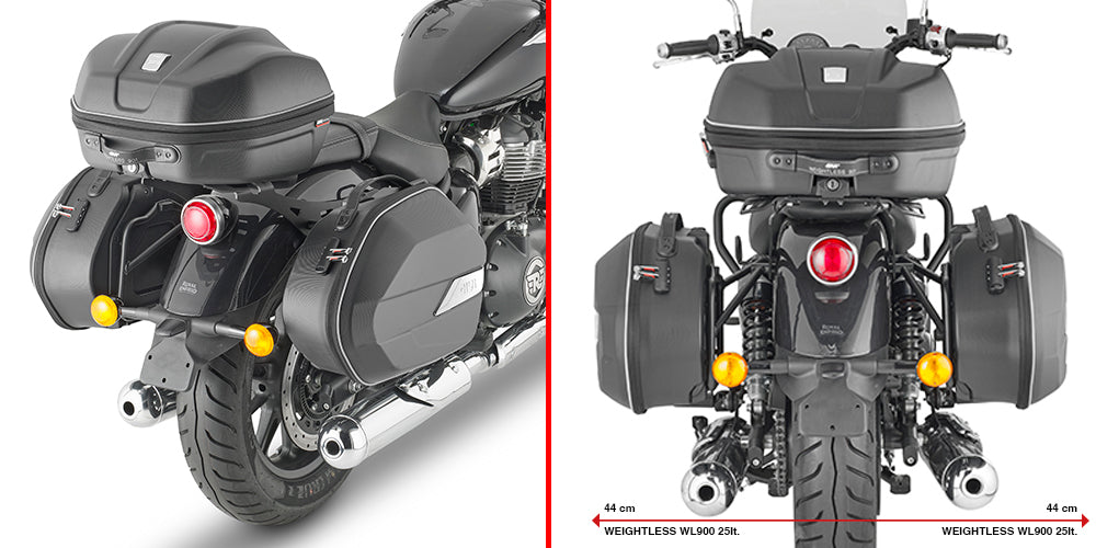 Givi Royal Enfield Super Meteor 650 2023-2025 Monokey Side Case Pannier Holders - PL9058