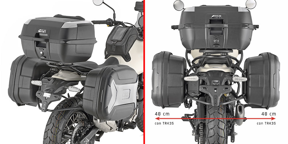 Givi Royal Enfield Monokey Pannier Holders Himalayan 450 2024-2025 - PL9059