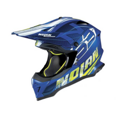 Nolan N53 Whoop 48 MX Helmet - Matt Denim Blue