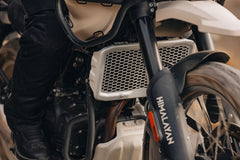 Royal Enfield Radiator Guard - Silver