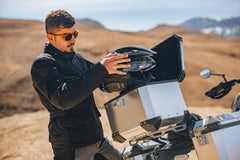 Royal Enfield Adventure Top Box Mount - Silver