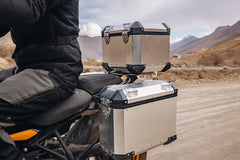Royal Enfield Adventure Top Box Mount - Silver