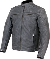 Weise Hobart Leather Jacket - Gunmetal