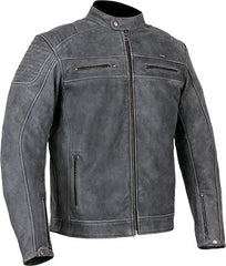 Weise Hobart Leather Jacket - Gunmetal