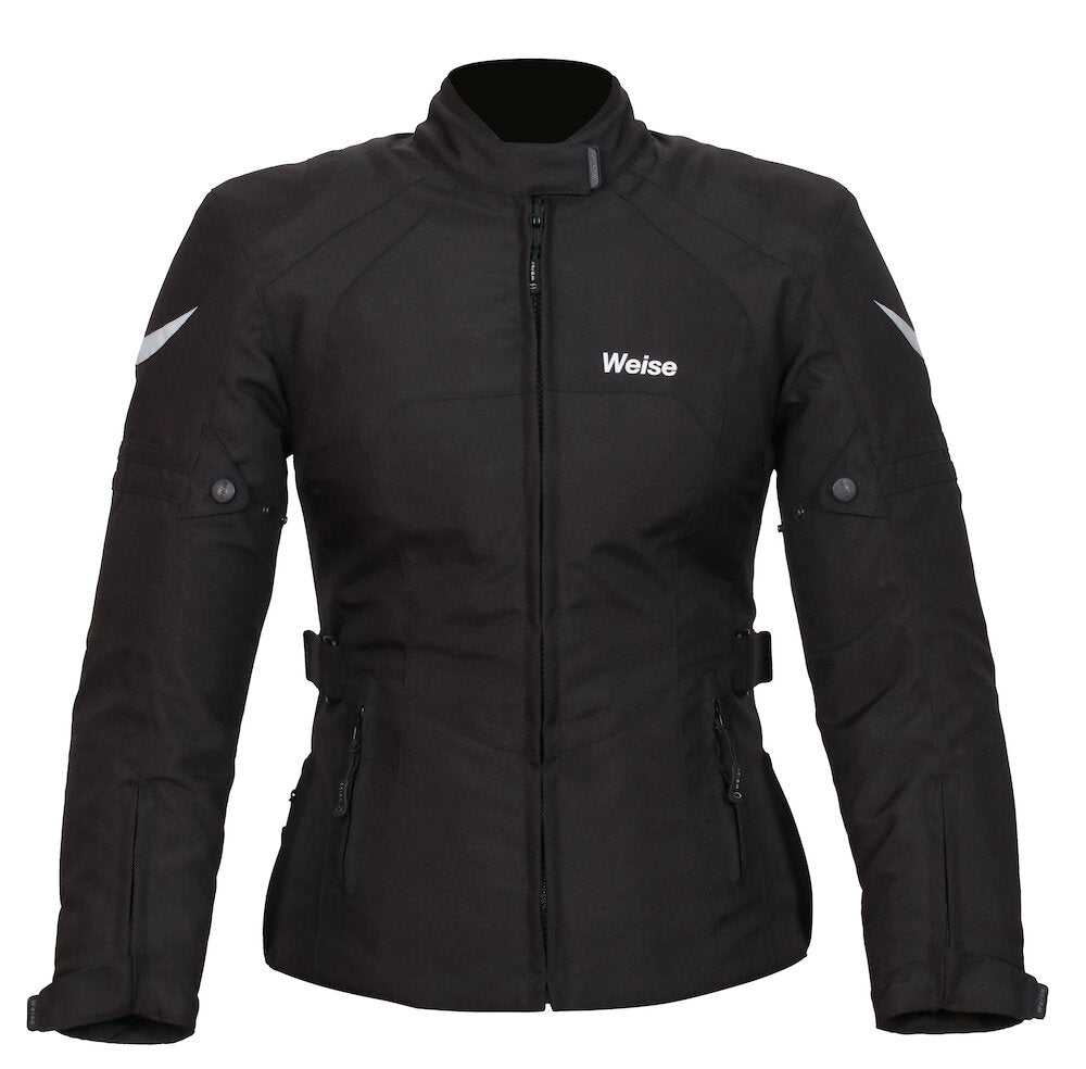 Weise Dakota Womens Motorcycle Jacket - Black