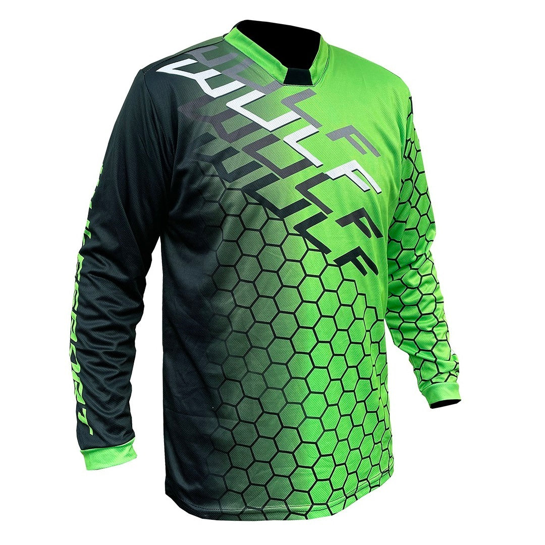 Wulf Cub Connect MX Race Jersey - Green