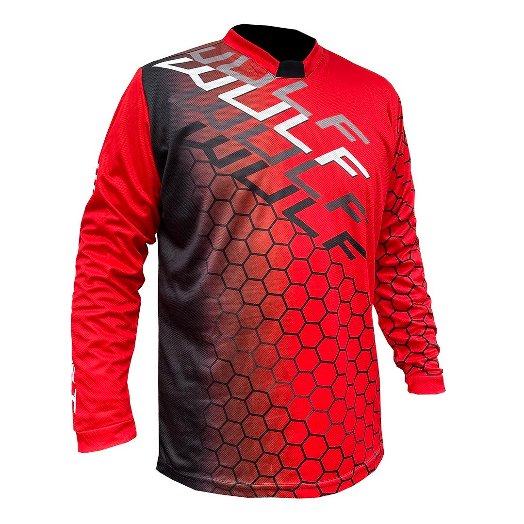 Wulf Cub Connect MX Race Jersey - Red