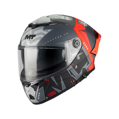MT THUNDER 4R CANVAS MATT RED BLACK