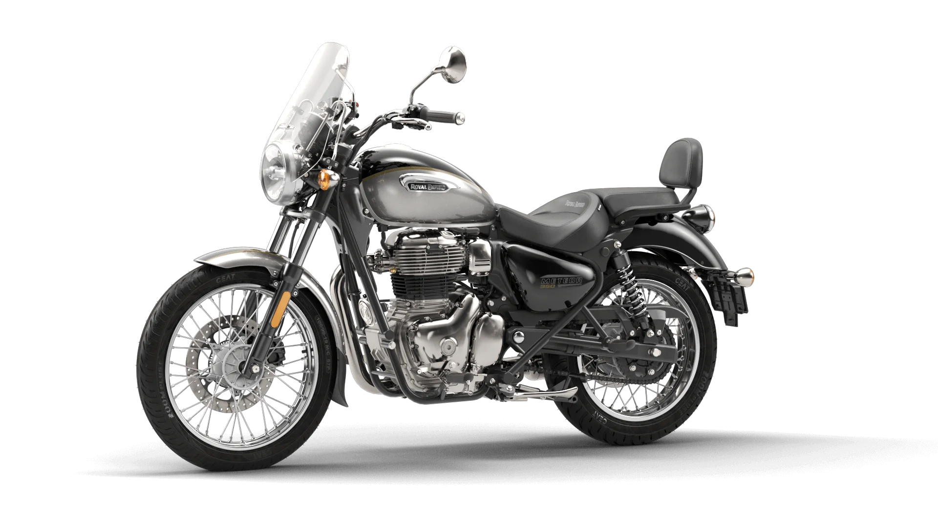 Royal Enfield Meteor 350 - Aurora Black