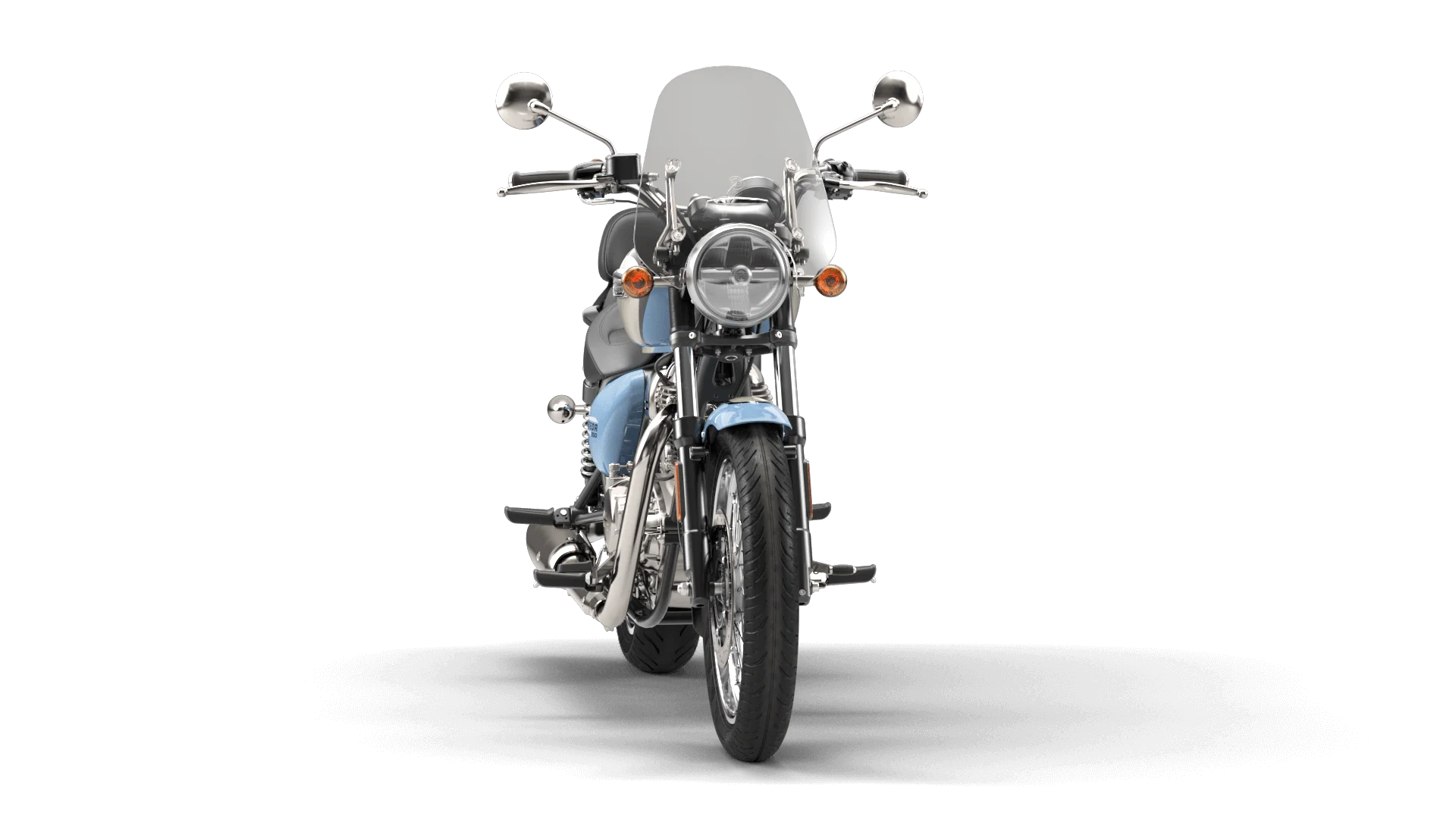 Royal Enfield Meteor 350 - Aurora Blue
