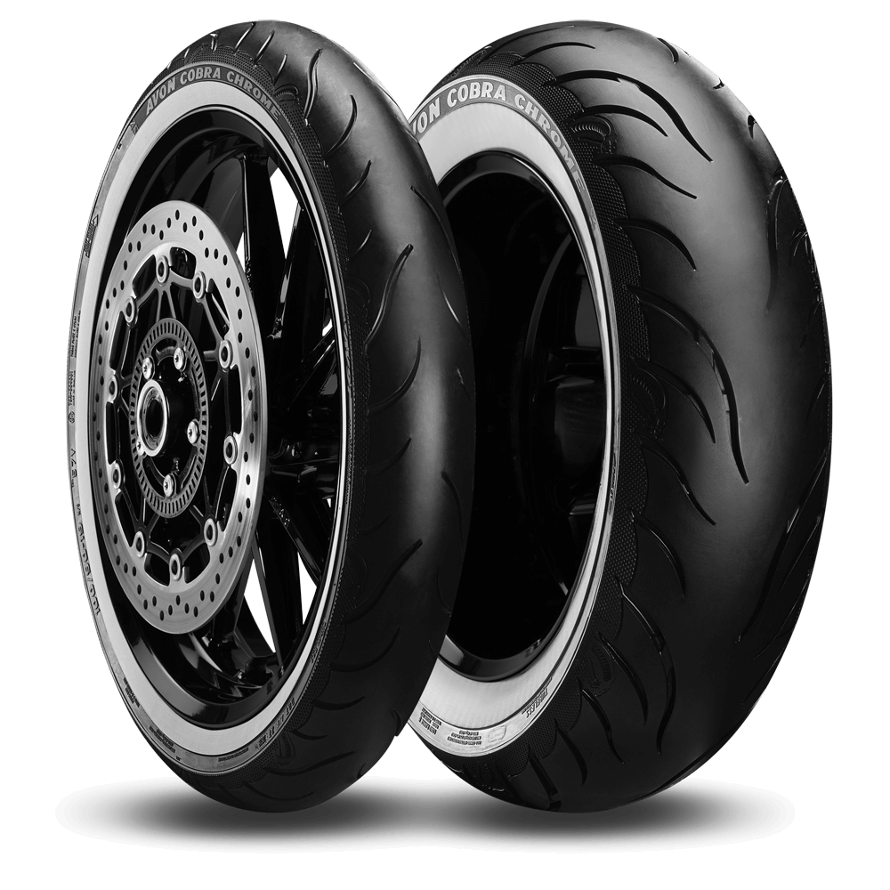 Avon Cobra Chrome AV91 Rear Tubeless Road Tyre 130/90 16