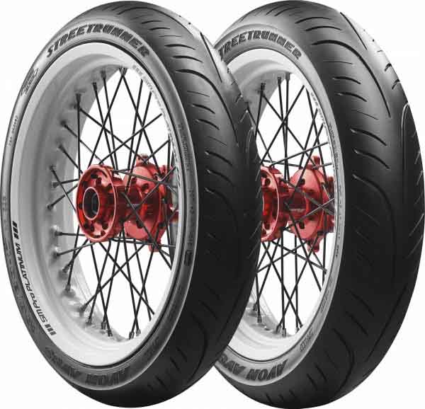Avon Streetrunner Rear Tubeless Road Tyre 100/90 17
