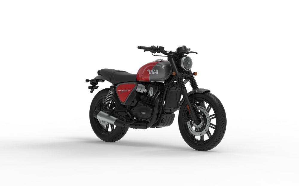 BSA Bantam 350 - Firecracker Red